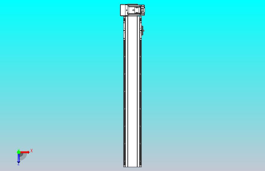 皮带直线轴半封闭可选导轨TPA-HNB-105D-90-L650-RU-C-P20-N3