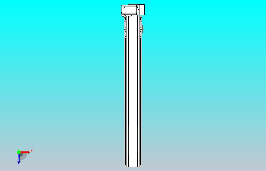 皮带直线轴半封闭可选导轨TPA-HNB-105D-90-L700-LU-Y-P20-N3
