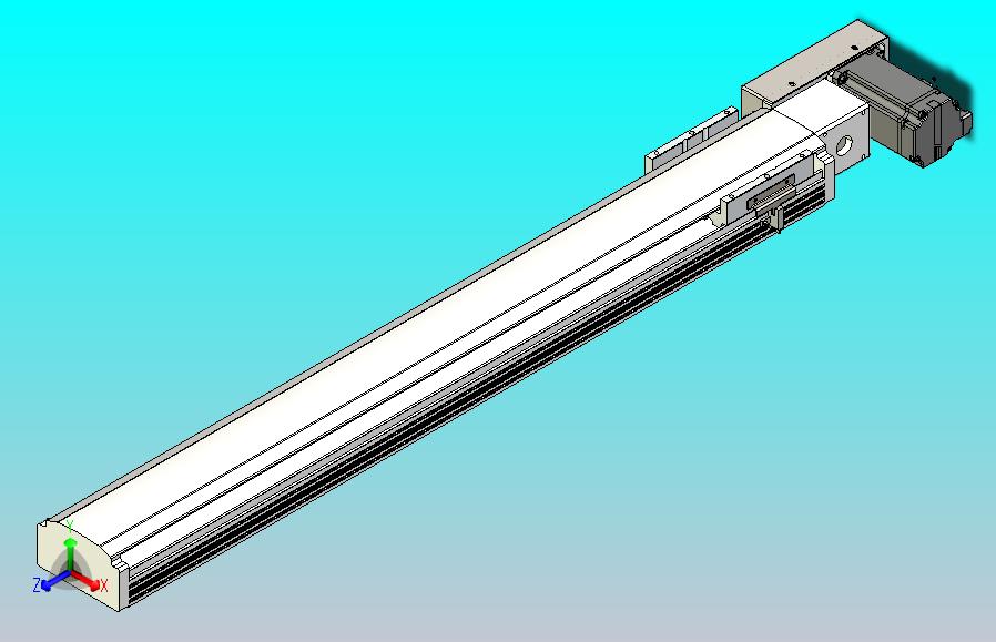 皮带直线轴半封闭可选导轨TPA-HNB-105D-90-L700-MR-C-P20-N3
