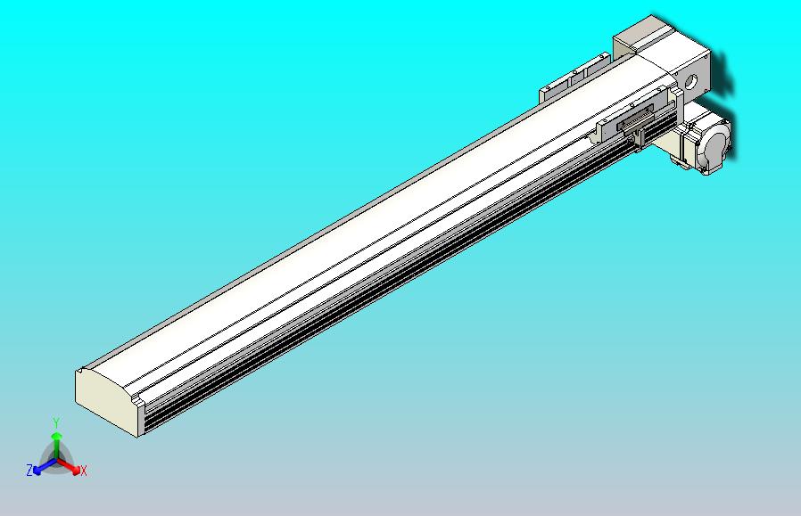 皮带直线轴半封闭可选导轨TPA-HNB-105D-90-L700-RP-C-P20-N3