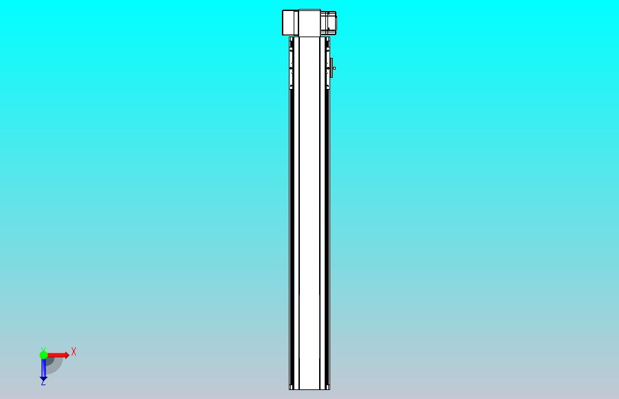 皮带直线轴半封闭可选导轨TPA-HNB-105D-90-L700-RP-Y-P20-N3