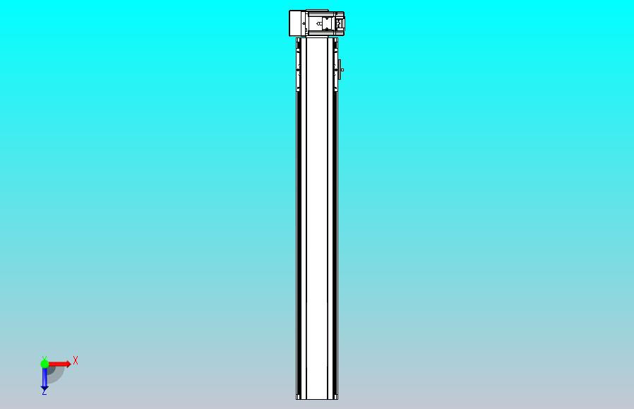 皮带直线轴半封闭可选导轨TPA-HNB-105D-90-L700-RU-Y-P20-N3