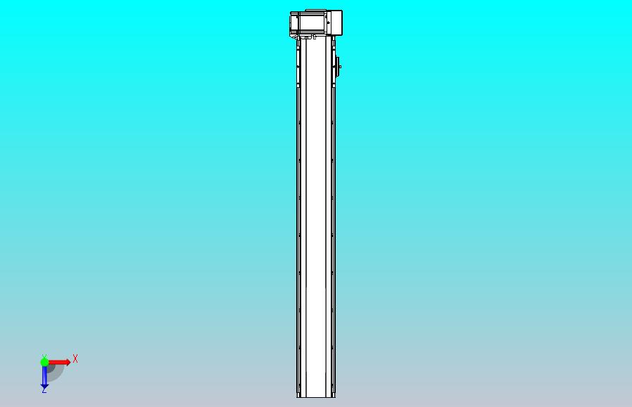 皮带直线轴半封闭可选导轨TPA-HNB-105D-90-L750-LU-C-P20-N3