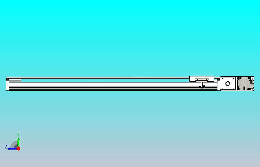 皮带直线轴半封闭可选导轨TPA-HNB-105D-90-L750-MR-C-P20-N3