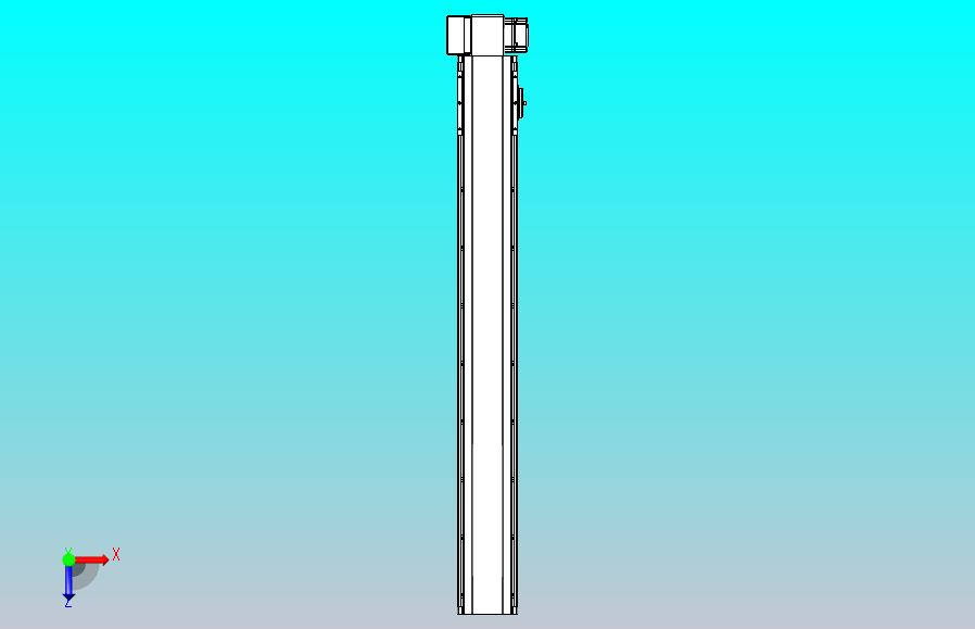 皮带直线轴半封闭可选导轨TPA-HNB-105D-90-L750-RP-C-P20-N3