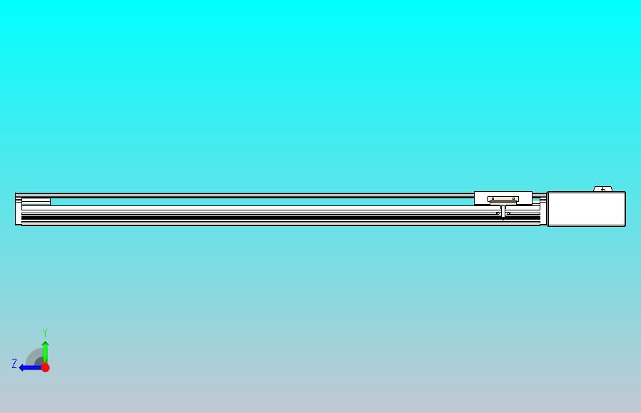 皮带直线轴半封闭可选导轨TPA-HNB-105D-90-L800-ML-Y-P20-N3