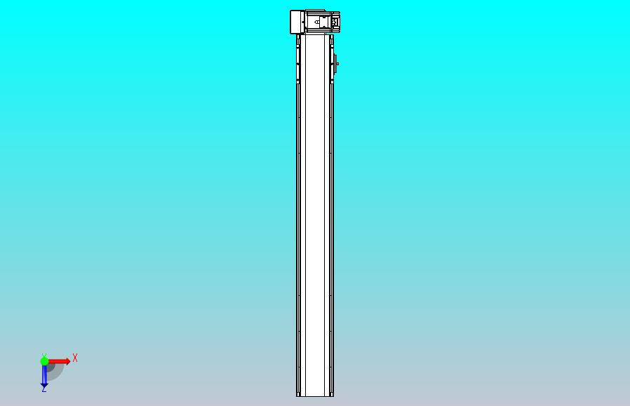 皮带直线轴半封闭可选导轨TPA-HNB-105D-90-L800-RU-Y-P20-N3