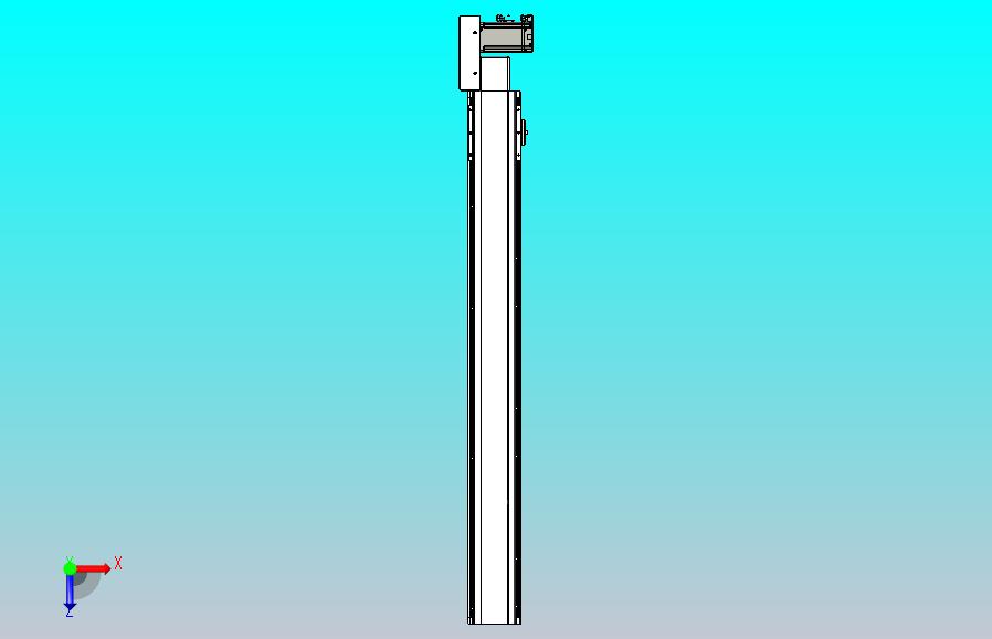 皮带直线轴半封闭可选导轨TPA-HNB-105D-90-L850-MR-C-P20-N3