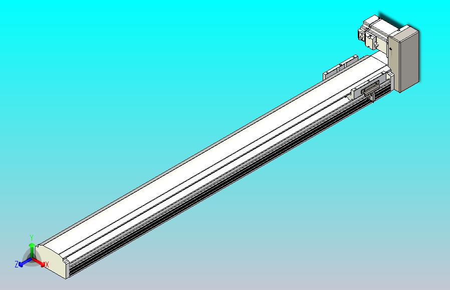 皮带直线轴半封闭可选导轨TPA-HNB-105D-90-L900-LU-C-P20-N3