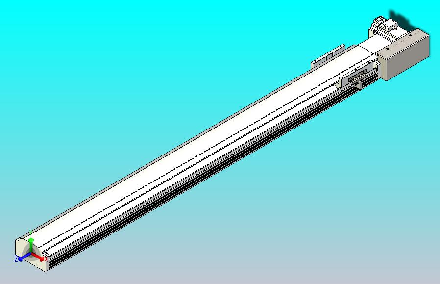 皮带直线轴半封闭可选导轨TPA-HNB-105D-90-L950-ML-C-P20-N3