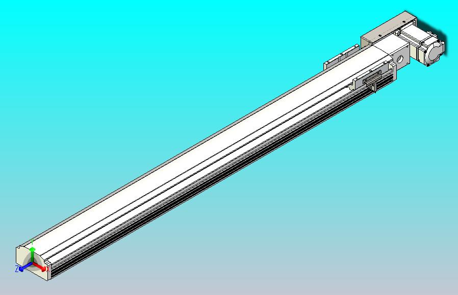 皮带直线轴半封闭可选导轨TPA-HNB-105D-90-L950-MR-Y-P20-N3