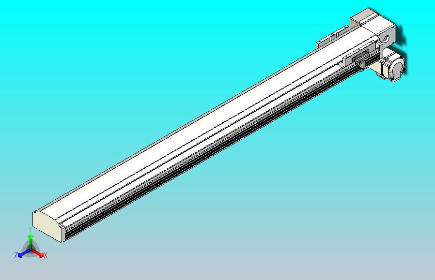 皮带直线轴半封闭可选导轨TPA-HNB-105D-90-L950-RP-Y-P20-N3