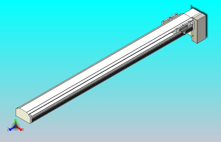 皮带直线轴半封闭可选导轨TPA-HNB-105D-90-L1000-LP-Y-P20-N3
