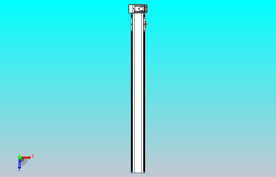 皮带直线轴半封闭可选导轨TPA-HNB-105D-90-L1000-RU-Y-P20-N3