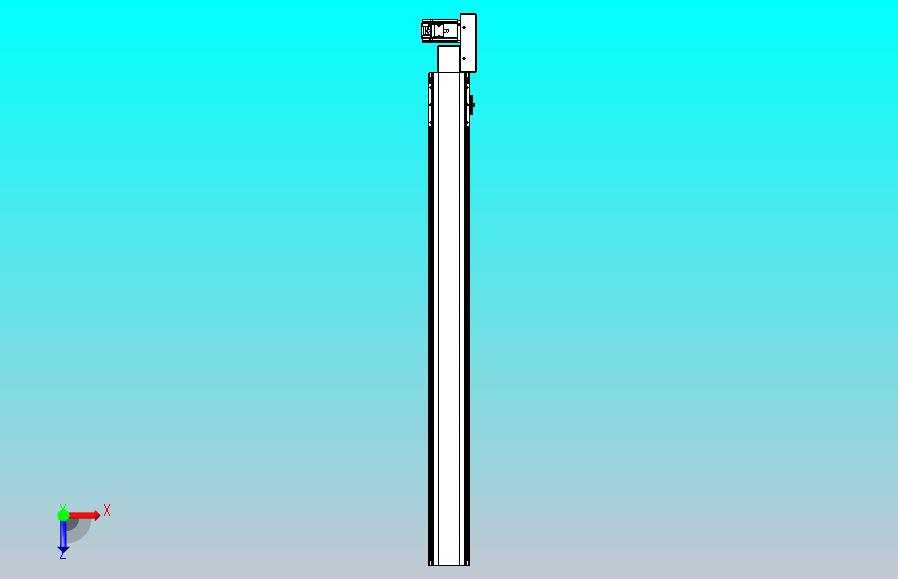 皮带直线轴半封闭可选导轨TPA-HNB-105D-90-L1050-ML-Y-P20-N3
