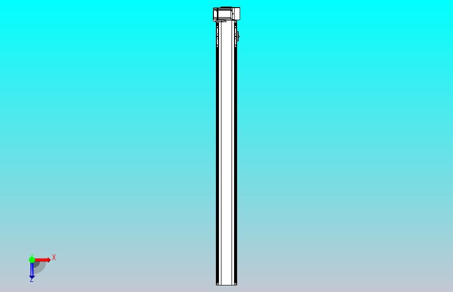 皮带直线轴半封闭可选导轨TPA-HNB-105D-90-L1150-LU-Y-P20-N3