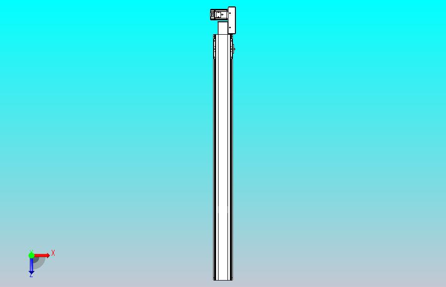 皮带直线轴半封闭可选导轨TPA-HNB-105D-90-L1150-ML-C-P20-N3