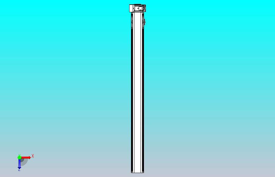 皮带直线轴半封闭可选导轨TPA-HNB-105D-90-L1150-RU-Y-P20-N3