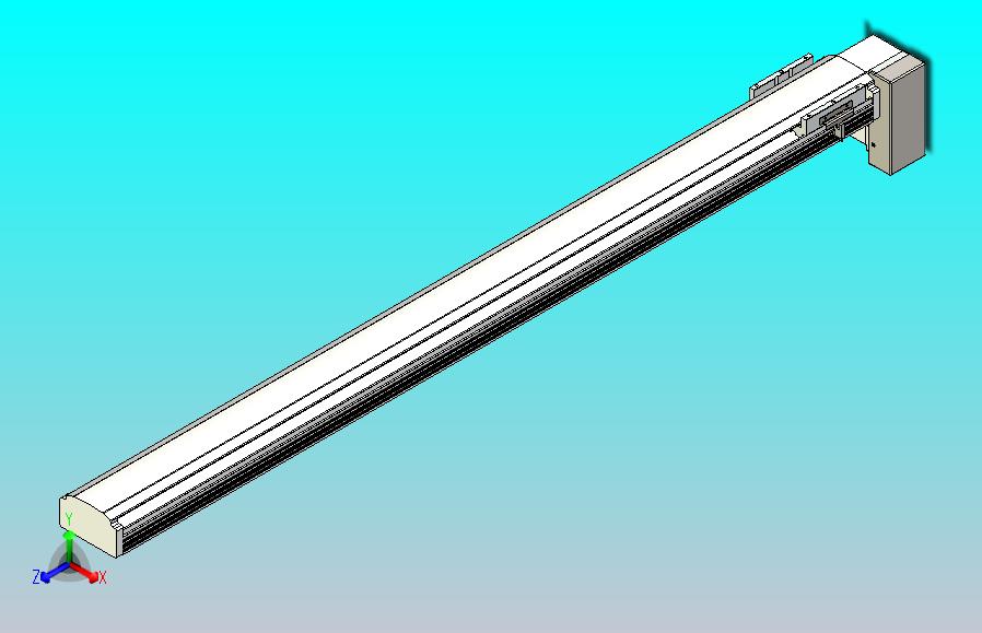 皮带直线轴半封闭可选导轨TPA-HNB-105D-90-L1200-LP-Y-P20-N3