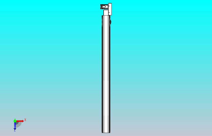 皮带直线轴半封闭可选导轨TPA-HNB-105D-90-L1250-ML-Y-P20-N3