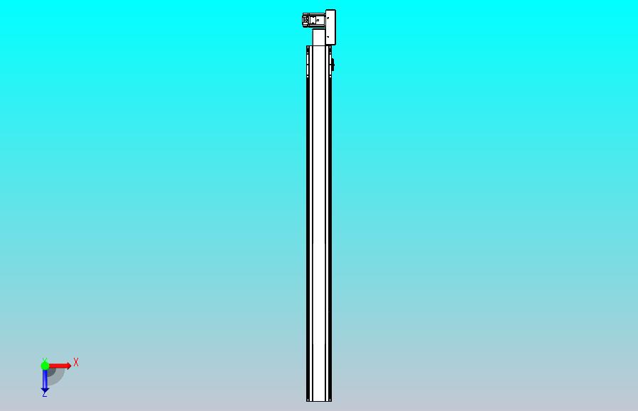 皮带直线轴半封闭可选导轨TPA-HNB-105D-90-L1300-ML-Y-P20-N3