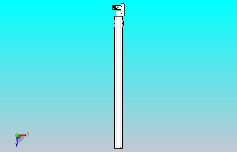 皮带直线轴半封闭可选导轨TPA-HNB-105D-90-L1350-ML-C-P20-N3