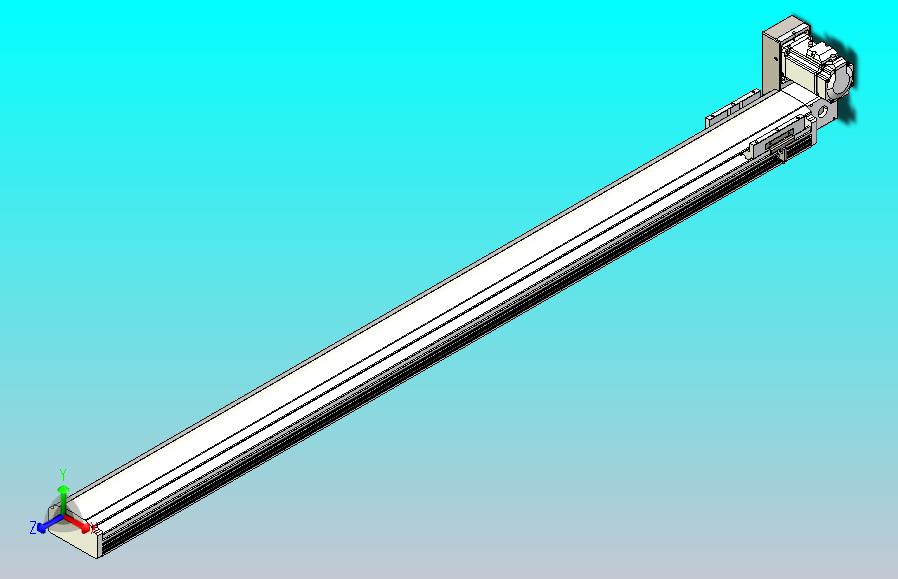 皮带直线轴半封闭可选导轨TPA-HNB-105D-90-L1350-RU-C-P20-N3