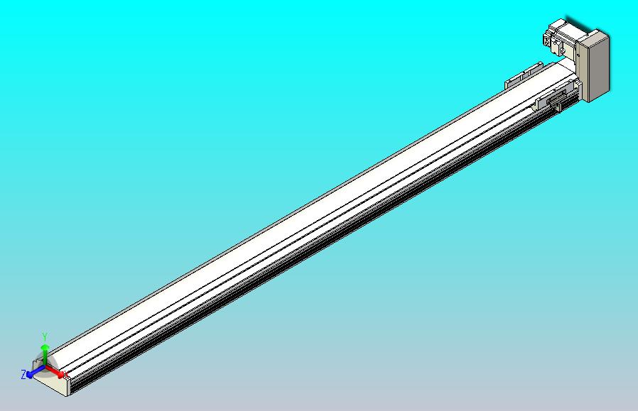 皮带直线轴半封闭可选导轨TPA-HNB-105D-90-L1400-LU-C-P20-N3