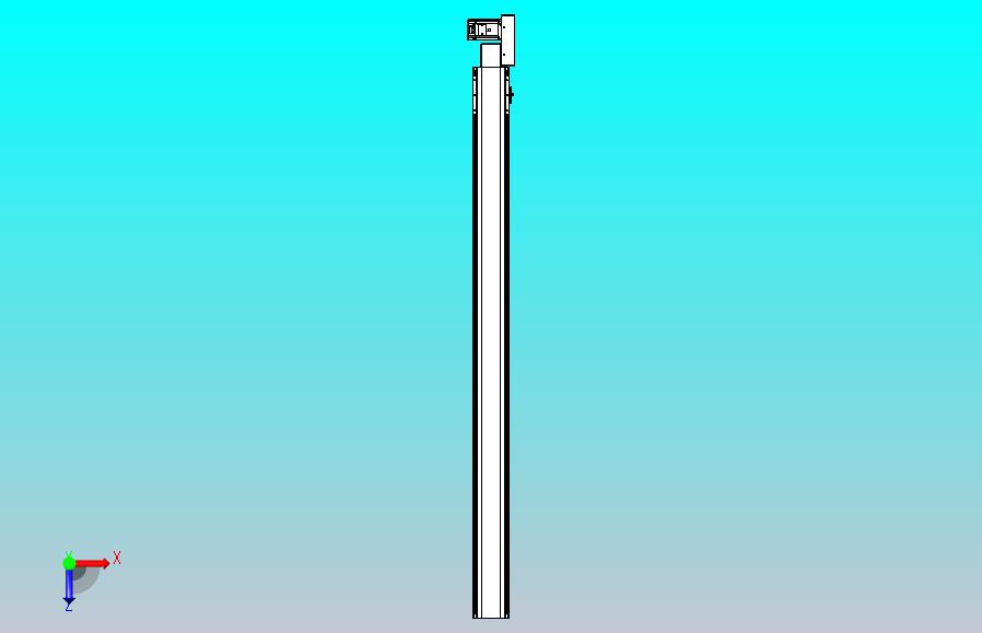 皮带直线轴半封闭可选导轨TPA-HNB-105D-90-L1400-ML-Y-P20-N3