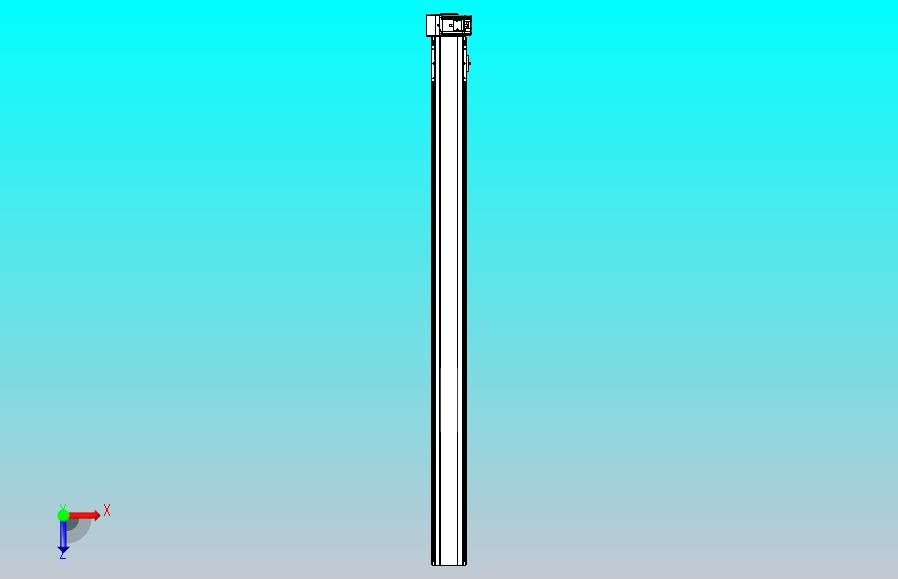 皮带直线轴半封闭可选导轨TPA-HNB-105D-90-L1400-RU-Y-P20-N3