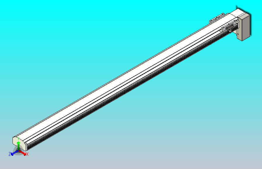 皮带直线轴半封闭可选导轨TPA-HNB-105D-90-L1500-LP-Y-P20-N3