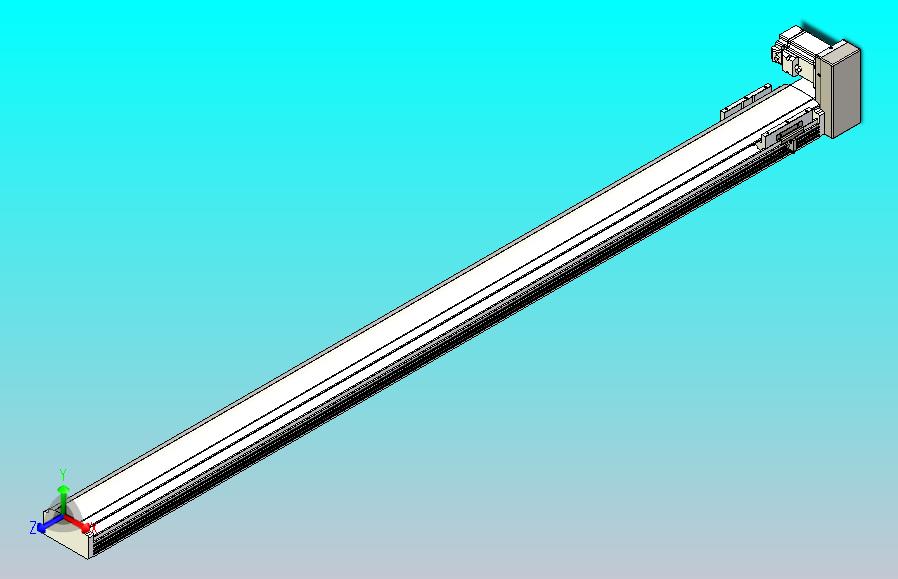 皮带直线轴半封闭可选导轨TPA-HNB-105D-90-L1500-LU-C-P20-N3