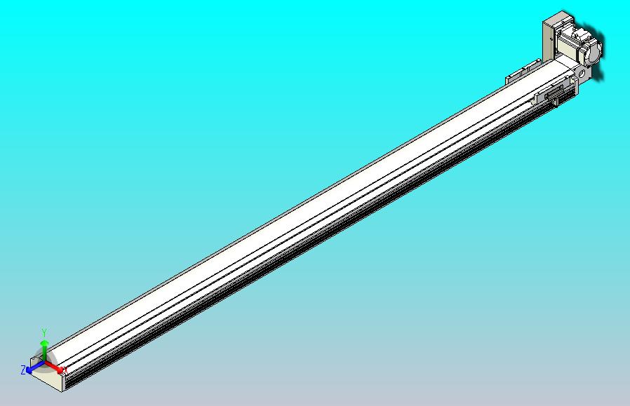 皮带直线轴半封闭可选导轨TPA-HNB-105D-90-L1500-RU-Y-P20-N3