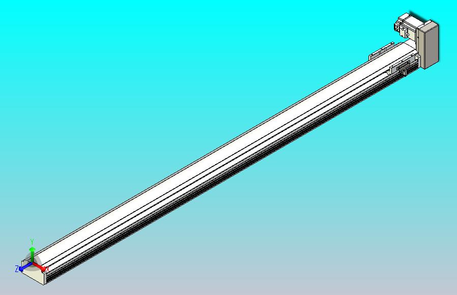 皮带直线轴半封闭可选导轨TPA-HNB-105D-90-L1550-LU-C-P20-N3
