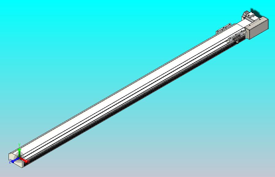 皮带直线轴半封闭可选导轨TPA-HNB-105D-90-L1550-ML-Y-P20-N3
