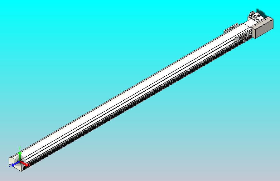 皮带直线轴半封闭可选导轨TPA-HNB-105D-90-L1700-ML-C-P20-N3