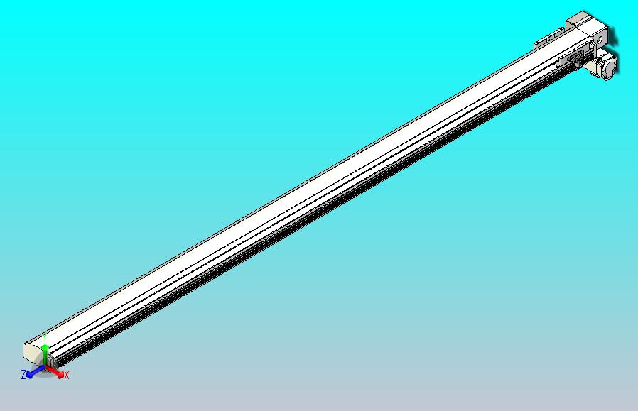 皮带直线轴半封闭可选导轨TPA-HNB-105D-90-L1900-RP-C-P20-N3