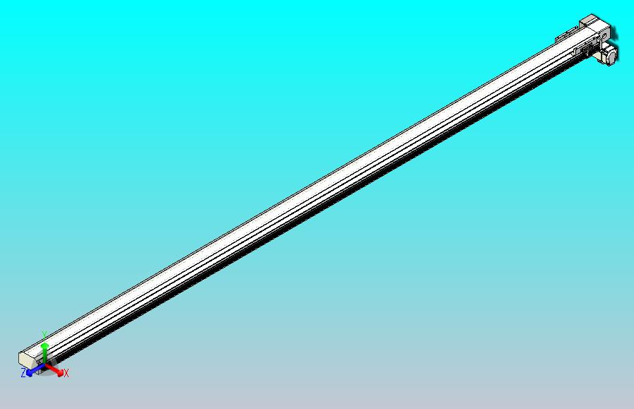 皮带直线轴半封闭可选导轨TPA-HNB-105D-90-L2700-RP-Y-P20-N3