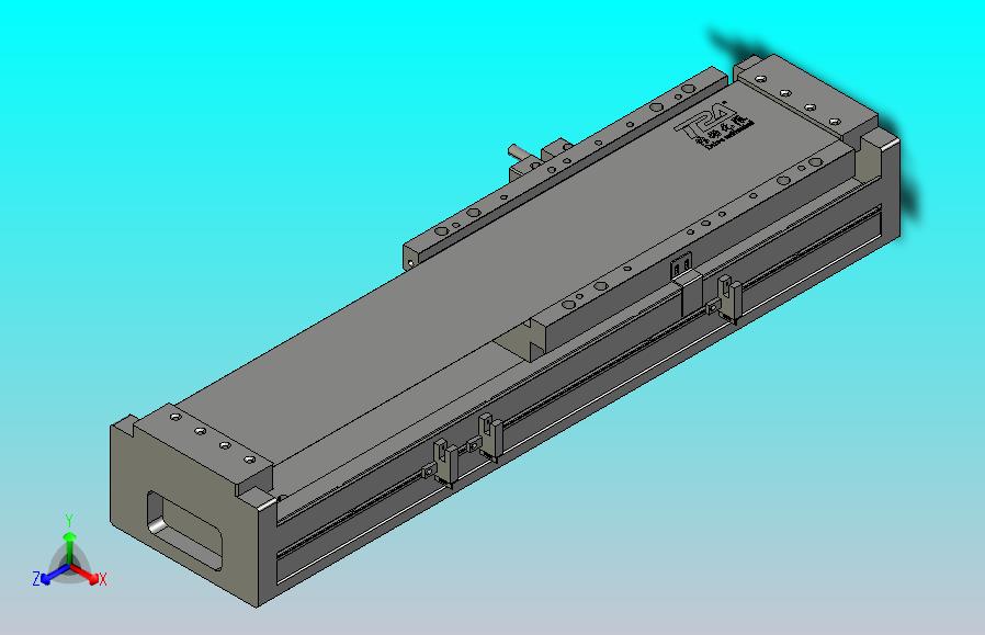 直驱直线电机轴TPA-LNP3-120-35C4-1-L180-3-C-10-N3