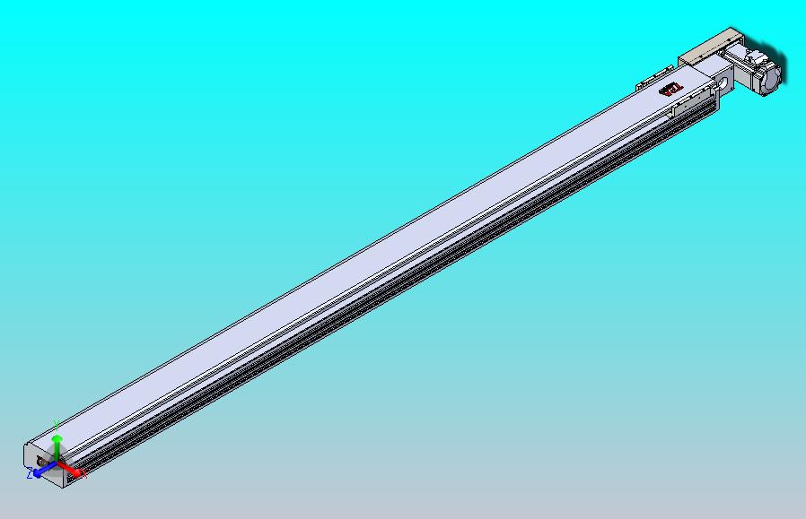 皮带直线轴半封闭可选导轨TPA-HNB-110D-90-L1650-MR-Y-P40-N3