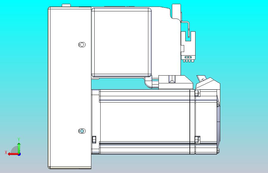 皮带直线轴半封闭可选导轨TPA-HNB-110D-90-L1700-LP-Y-P40-N3