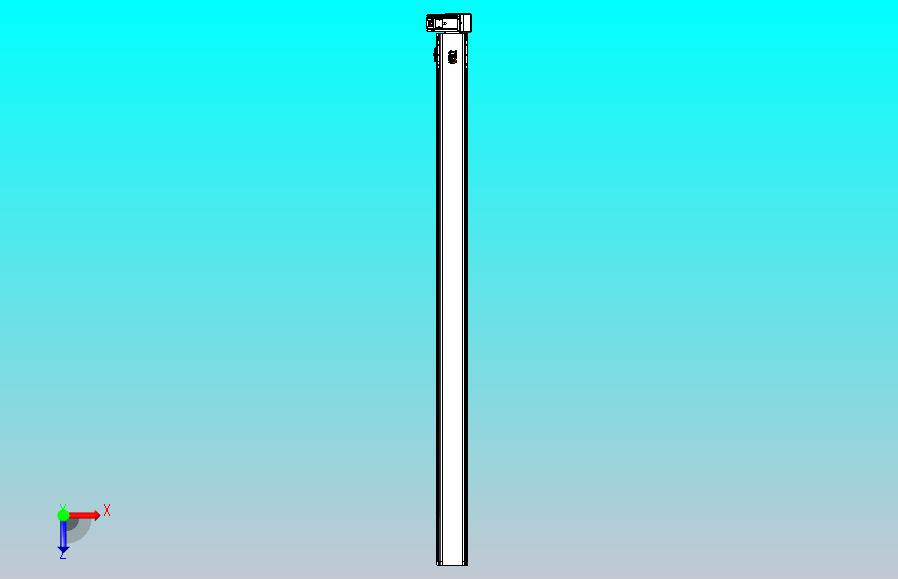 皮带直线轴半封闭可选导轨TPA-HNB-110D-90-L1700-LU-Y-P40-N3