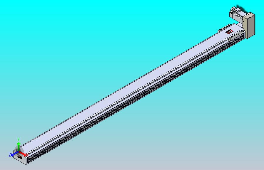 皮带直线轴半封闭可选导轨TPA-HNB-110D-90-L1700-LU-Y-P40-N3