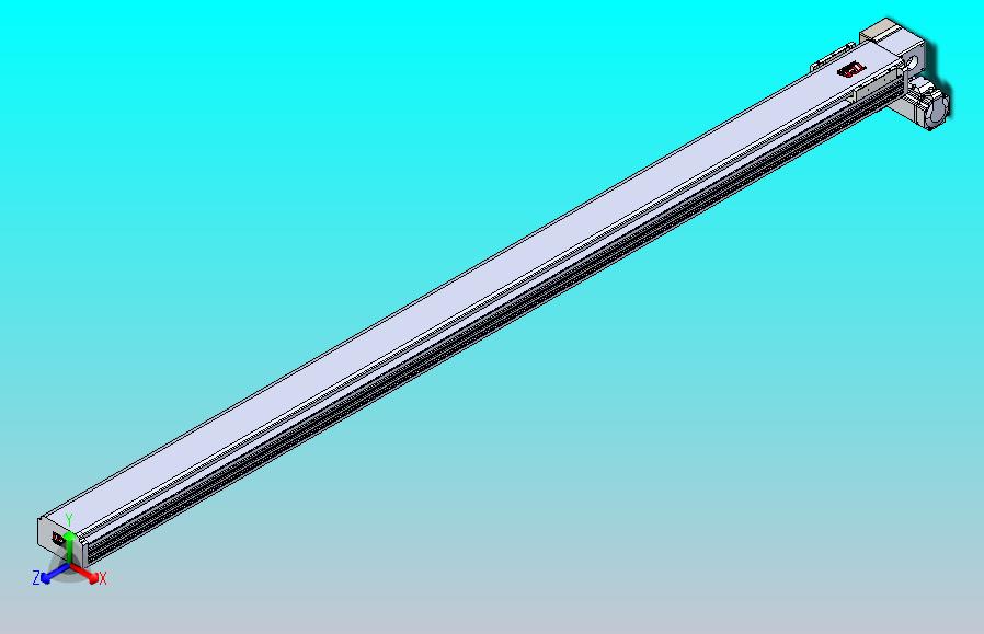 皮带直线轴半封闭可选导轨TPA-HNB-110D-90-L1800-RP-C-P40-N3
