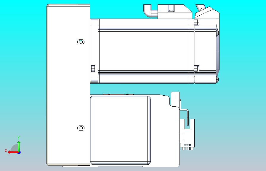 皮带直线轴半封闭可选导轨TPA-HNB-110D-90-L1850-LU-Y-P40-N3
