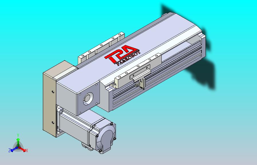 皮带直线轴半封闭可选导轨TPA-HNB-120D-110-L50-LP-C-P40-N3