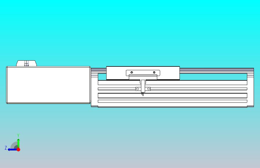 皮带直线轴半封闭可选导轨TPA-HNB-120D-110-L50-MR-Y-P40-N3