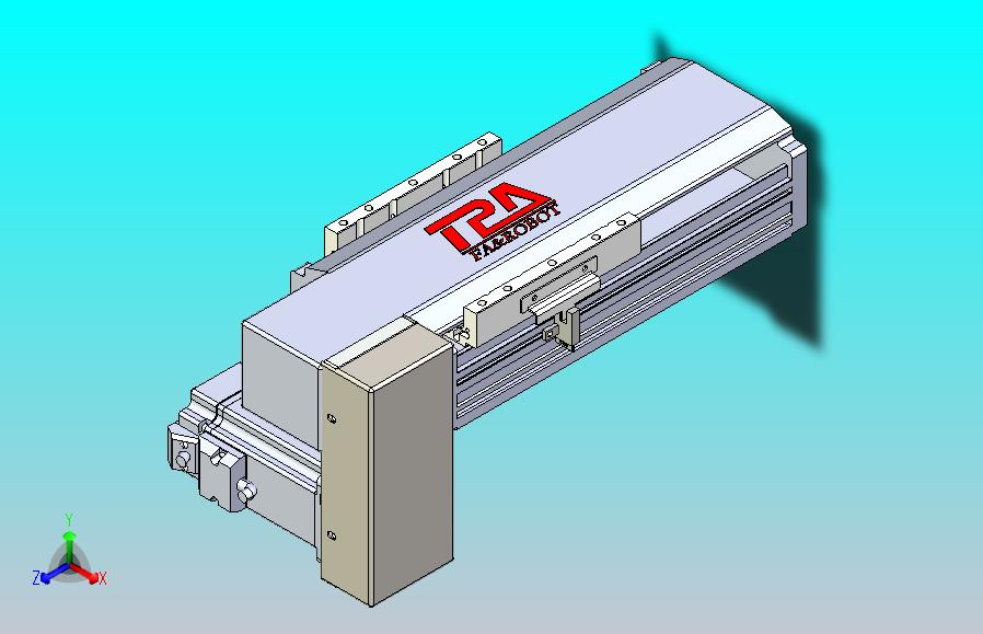 皮带直线轴半封闭可选导轨TPA-HNB-120D-110-L50-RP-Y-P40-N3