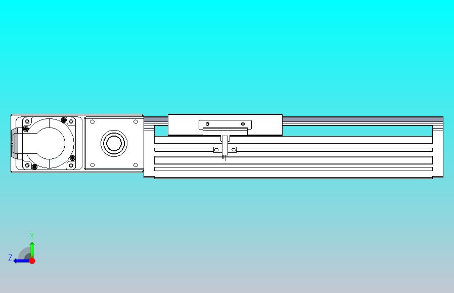 皮带直线轴半封闭可选导轨TPA-HNB-120D-110-L100-ML-C-P40-N3