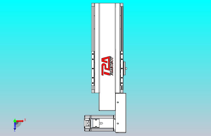 皮带直线轴半封闭可选导轨TPA-HNB-120D-110-L100-MR-Y-P40-N3